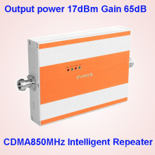 Repetidor de sinal móvel de GSM do tamanho mini, impulsionador do sinal do telefone de 850MHz Cell para o repouso &amp; o escritório